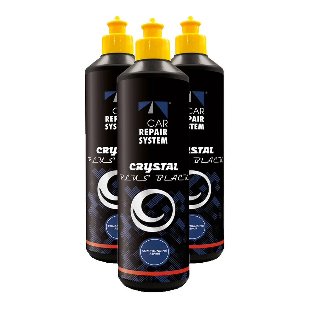 Massa de polir Crystal Plus Black 500 ml